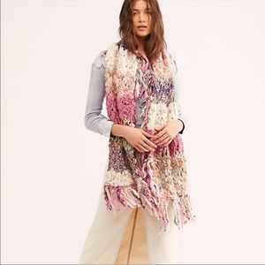 NWT Free People Chevron Sunrise Scarf RARE